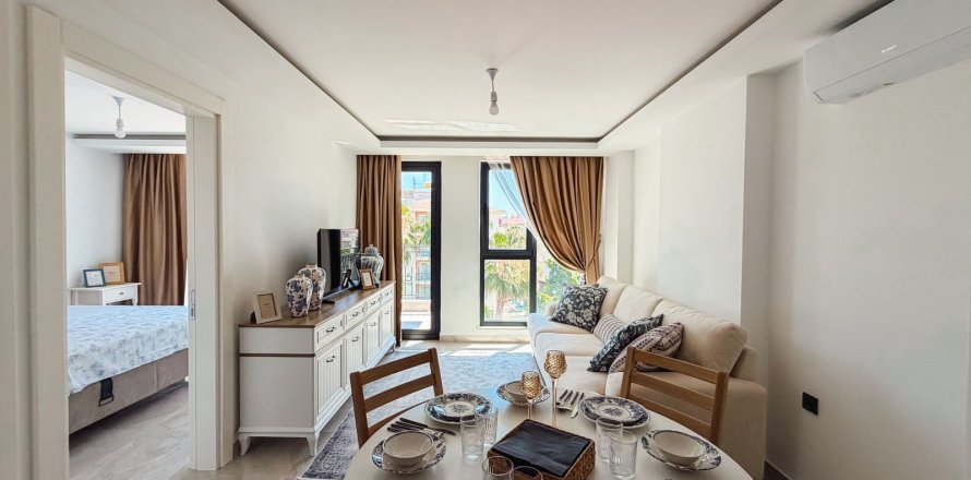 1+0 Lejlighed  i Alanya, Antalya, Tyrkiet Nr. 226730