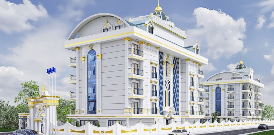 1+1 Lägenhet  i Oba, Antalya, Turkiet Nr. 103779