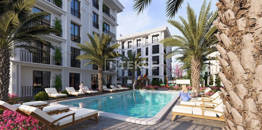 2+1 Lägenhet  i Bueyuekcekmece, istanbul, Turkiet Nr. 223313