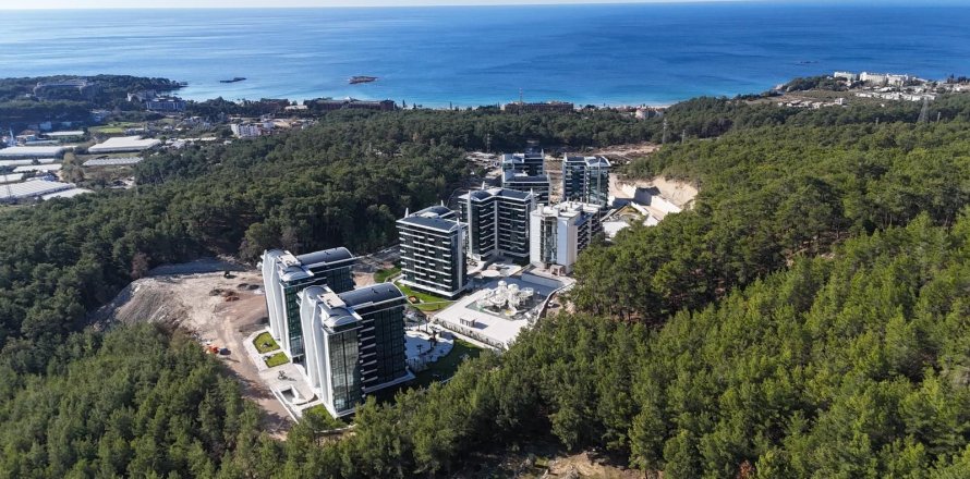 1+1 Lejlighed i Avsallar, Antalya, Tyrkiet Nr. 227199
