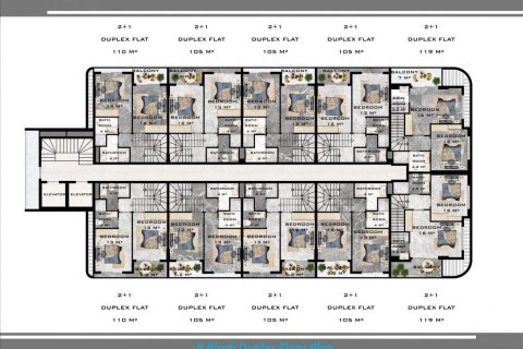 Apartment for sale in Oba, Antalya, Turkey, 52m2, No. 94691 – photo 8