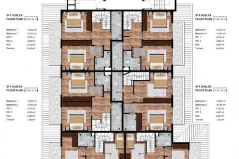 Lejlighed  i Mahmutlar, Antalya, Tyrkiet Nr. 102364 - 22