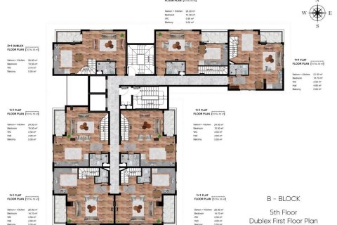 Lejlighed  i Mahmutlar, Antalya, Tyrkiet Nr. 102364 - 24
