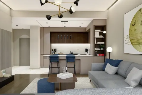 1+1 Leilighet  i Mugla, Tyrkia Nr. 220172 - 2