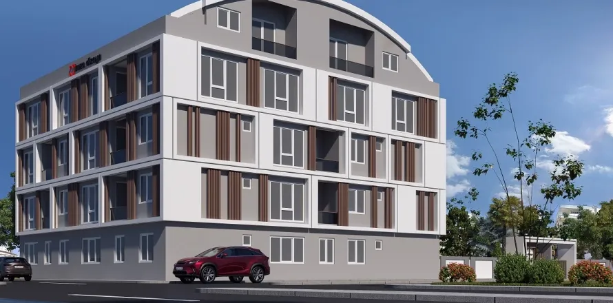 2+1 Lejlighed  i Mugla, Tyrkiet Nr. 223497