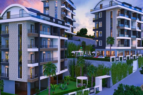 1+1 Lägenhet i Alanya, Antalya, Turkiet Nr. 223496