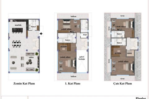 Villa for sale  in Kargicak, Alanya, Antalya, Turkey, 440m2, No. 94721 – photo 22