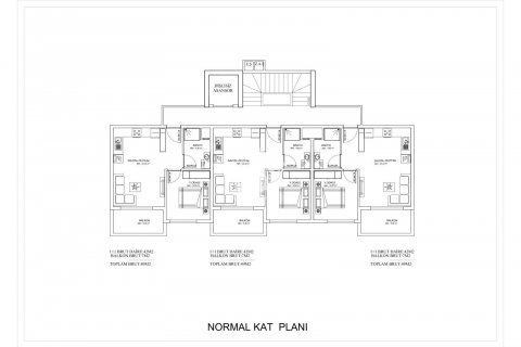 1+1 Wohnung in Demirtas, Alanya, Antalya, Türkei Nr. 90585 - 10