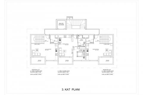 1+1 Wohnung in Demirtas, Alanya, Antalya, Türkei Nr. 90585 - 11