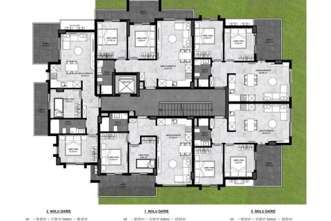 Apartment for sale in Alanya, Antalya, Turkey, 2 bedrooms, 75m2, No. 90586 – photo 4