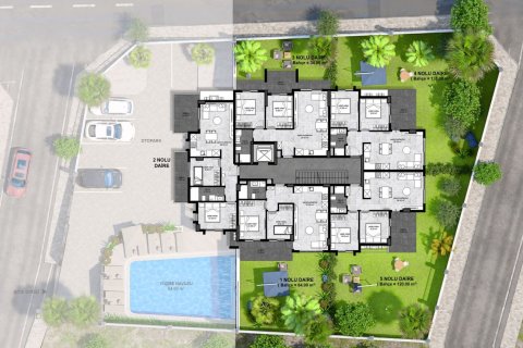 Apartment for sale in Alanya, Antalya, Turkey, 2 bedrooms, 75m2, No. 90586 – photo 2