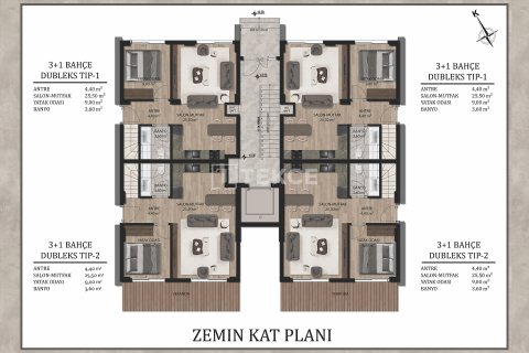 2+1 Lejlighed  i Antalya, Tyrkiet Nr. 212076 - 14