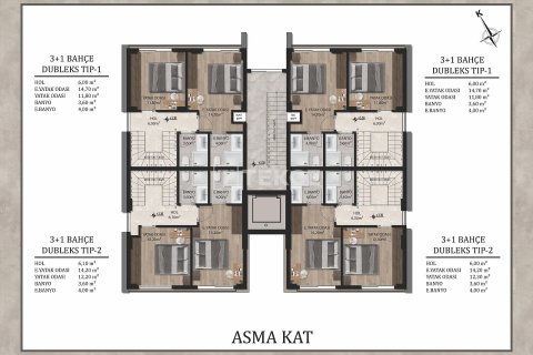 3+1 Lägenhet  i Antalya, Turkiet Nr. 212077 - 13