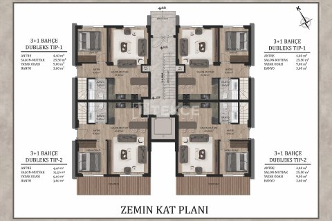 3+1 Lägenhet  i Antalya, Turkiet Nr. 212077 - 14