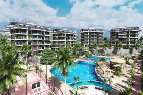 1+1 Lejlighed  i Kargicak, Alanya, Antalya, Tyrkiet Nr. 86458