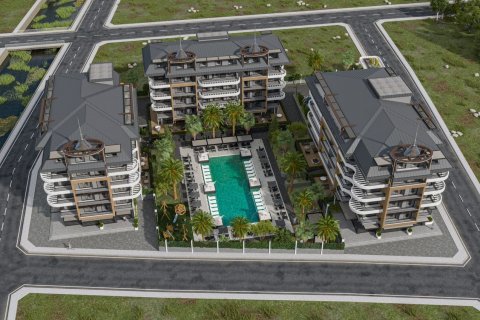 1+1 Lejlighed  i Kargicak, Alanya, Antalya, Tyrkiet Nr. 86459