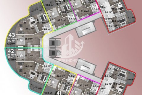 1+1 Wohnung in Gazipasa, Antalya, Türkei Nr. 86457 - 10