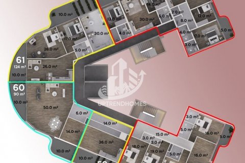 1+1 Wohnung in Gazipasa, Antalya, Türkei Nr. 86457 - 13