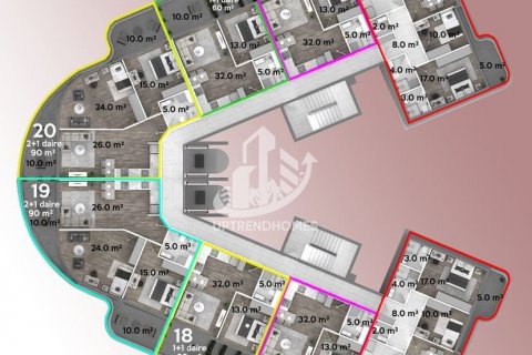 1+1 Wohnung in Gazipasa, Antalya, Türkei Nr. 86457 - 7