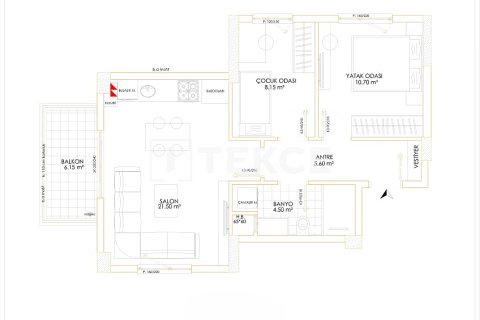 3+1 Wohnung  in Antalya, Türkei Nr. 226774 - 27