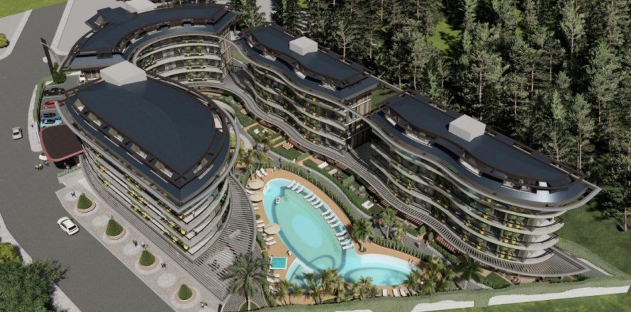 Wohnung in Oba, Antalya, Türkei Nr. 94320