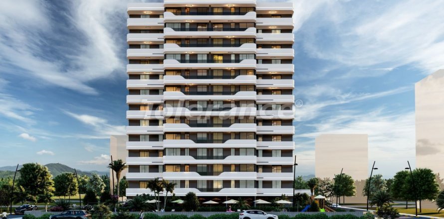 1+1 Lejlighed  i Mersin, Tyrkiet Nr. 106010