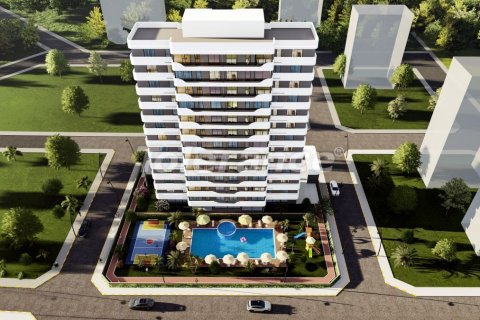 1+1 Lejlighed  i Mersin, Tyrkiet Nr. 106010 - 2
