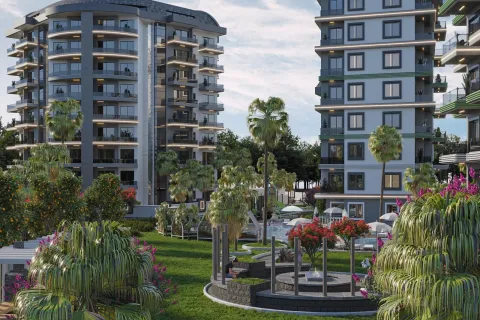 1+1 Leilighet  i Alanya, Antalya, Tyrkia Nr. 223733