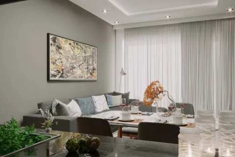 1+1 Lejlighed  i Alanya, Antalya, Tyrkiet Nr. 223733 - 6