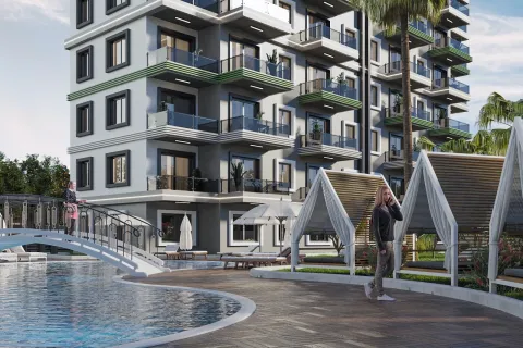 1+1 Lejlighed  i Alanya, Antalya, Tyrkiet Nr. 223733 - 13