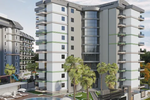 1+1 Lejlighed  i Alanya, Antalya, Tyrkiet Nr. 223733 - 18