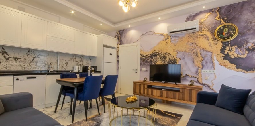 1+0 Lägenhet i Kargicak, Alanya, Antalya, Turkiet Nr. 224952