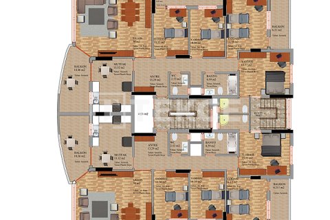 Продажа квартиры в Акчаабате, Трабзоне, Турция 5+2, 300м2, №215957 – фото 29