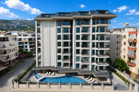 1+0 Lejlighed  i Alanya, Antalya, Tyrkiet Nr. 237853