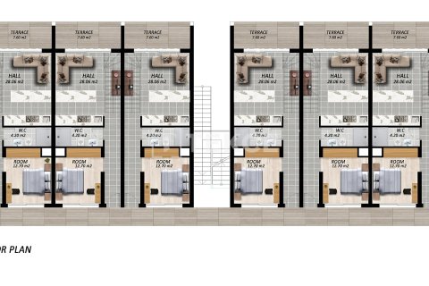 Dubleks daire  3+1  Gazimağusa,  №228751 - 28