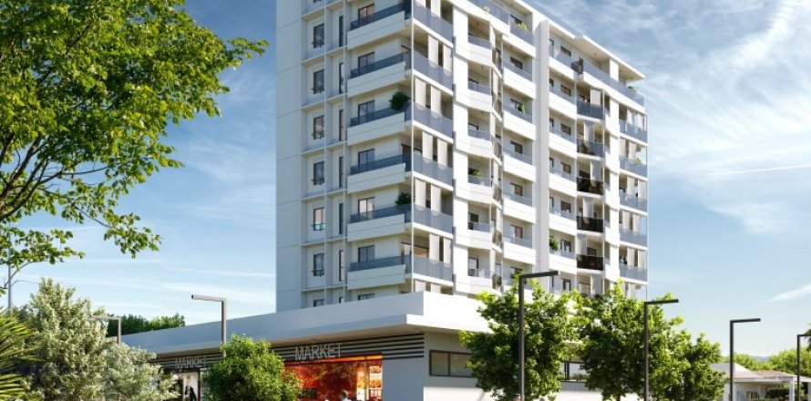 2+1 Lägenhet  i Mersin, Turkiet Nr. 100944