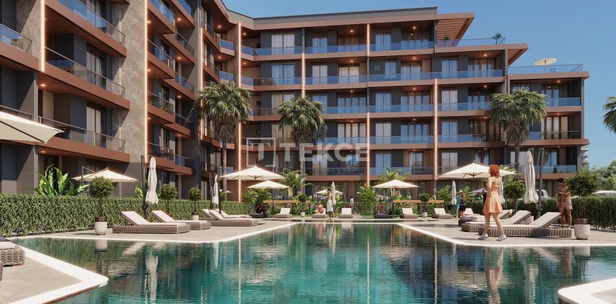 2+1 Lejlighed  i Aksu, Antalya, Tyrkiet Nr. 228713