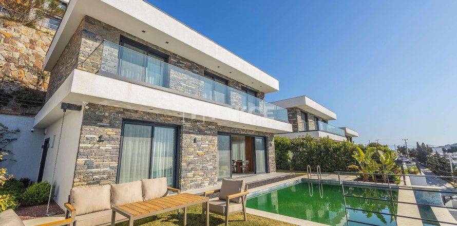 4+1 Leilighet i Bodrum, Mugla, Tyrkia Nr. 228709