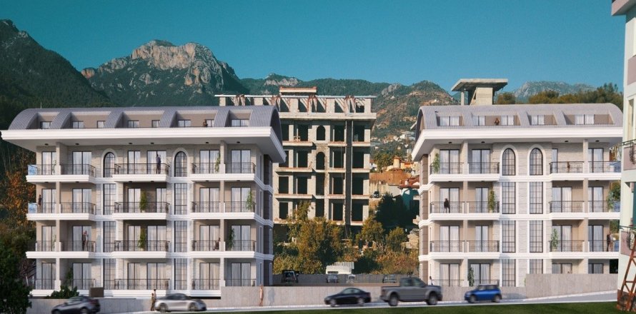 Квартира  1+1 в Оба, Анталья, Турция №95852