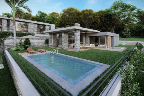 3+1 Villa  in Bodrum, Mugla, Turkey No. 97544