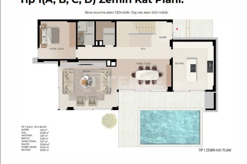 Villa for sale in Bursa, Turkey, 5 bedrooms, 240m2, No. 224691 – photo 9