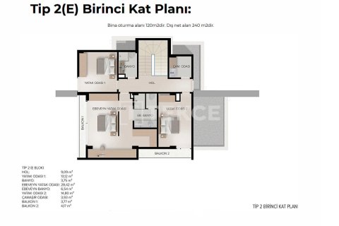 Villa for sale in Bursa, Turkey, 5 bedrooms, 240m2, No. 224691 – photo 12