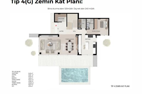 Villa for sale in Bursa, Turkey, 5 bedrooms, 240m2, No. 224691 – photo 15