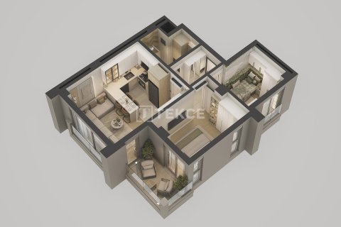 آپارتمان در Antalya ، ترکیه 3 خوابه ، 125 متر مربع. شماره 222469 - 30