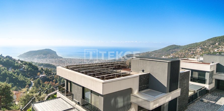 5+2 Villa i Alanya, Antalya, Turkiet Nr. 216028