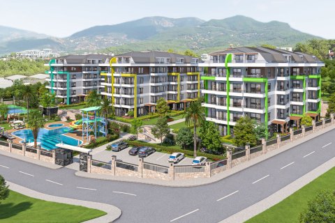 4+1 Lägenhet  i Oba, Antalya, Turkiet Nr. 218775