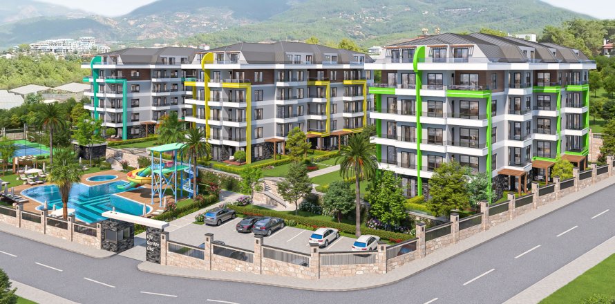 4+1 Lägenhet i Oba, Antalya, Turkiet Nr. 218775