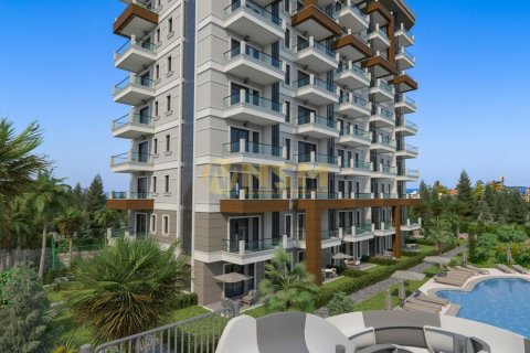 1+1 Lejlighed  i Alanya, Antalya, Tyrkiet Nr. 92323 - 16