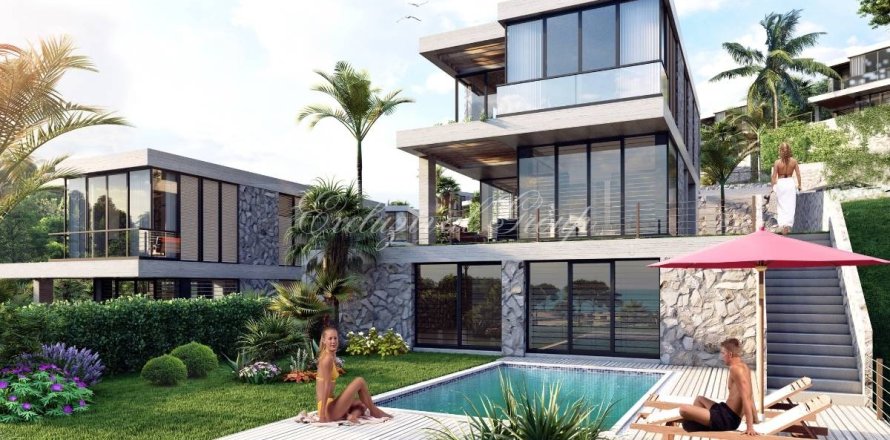 3+1 Villa i Bodrum, Mugla, Turkiet Nr. 232580