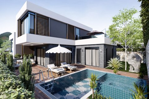 3+1 Villa  i Incekum, Antalya, Tyrkia Nr. 110328